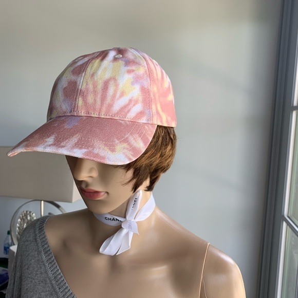 Madewell Canvas Baseball Cap in Tie-Dye Print - Picture 1 of 10